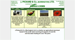 Desktop Screenshot of pickards.co.uk
