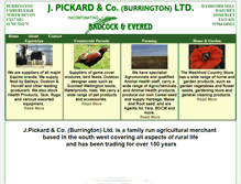 Tablet Screenshot of pickards.co.uk
